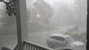 Powerful Thunderstorm Rips Through Montreal