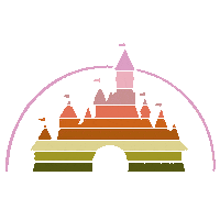 Theme Park Love Sticker