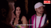 amanda blake banana GIF by My Kitchen Rules
