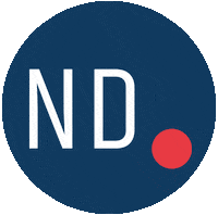 Nathaliedankers nd nathaliedankers ndgeboortekaartjes ndlogo Sticker