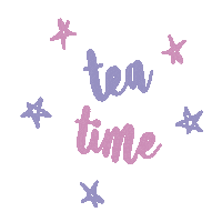 Tea Time Cha Sticker