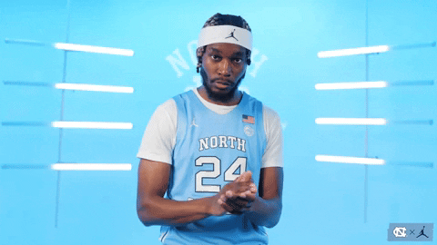 Excited Lets Go GIF by UNC Tar Heels