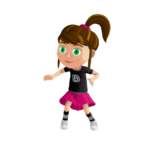 Happy Dance Sticker by B.Nosy Kids Fashion