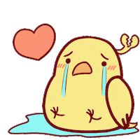 al_x_9 sad crying bird birb Sticker