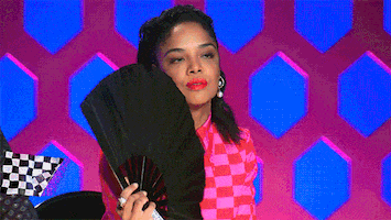 Sassy Tessa Thompson GIF by RuPaul's Drag Race