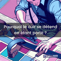Déformation Cuir GIF by ExpliquePourquoi.com