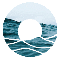 oasealaboratories skincare ocean sea circle Sticker
