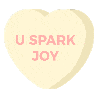 marie kondo valentine Sticker by coffeemeetsbagel
