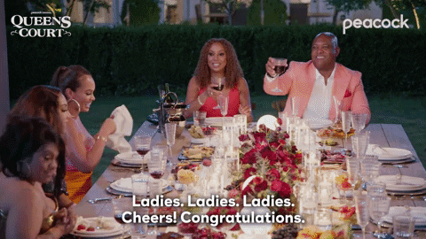 Tamar Braxton Party GIF by Peacock