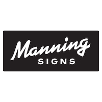 Manningsigns painting paints sign painting signpainting Sticker