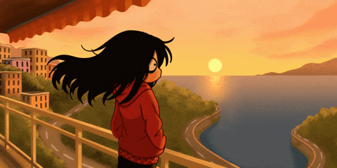 Sunset Wind GIF