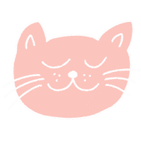 Happy Cat Sticker by Chris Olson