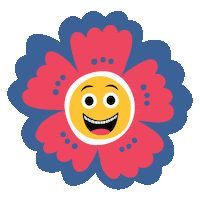 Flower Emoji Sticker by Wildflower Orthodontics