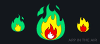 Fire Thumbs Up GIF by App in the Air