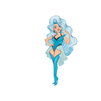 Drag Queen Sticker by Lagoona Bloo