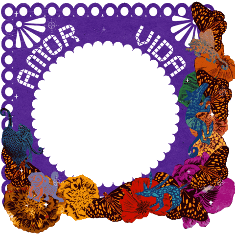 Day Of The Dead Dia De Muertos Sticker by Los Angeles Times
