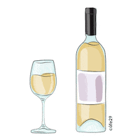 CAFE29 drink wine cafe dinner Sticker