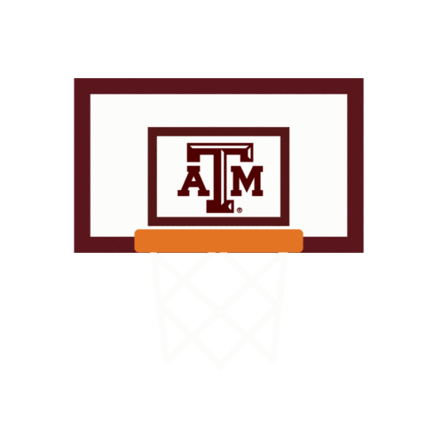 texas am basketball Sticker by Texas A&M University