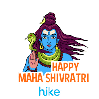 Maha Shivratri Monday Sticker by Hike Sticker Chat