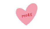 Heart Love Sticker by withloveak
