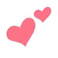 I Love You Hearts Sticker