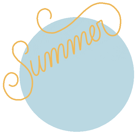 Summer Beach Sticker by Shannon B Design