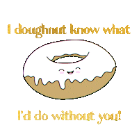 Doughnut Baking Sticker