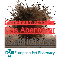 Canicross Sticker by Europeanpetpharmacy