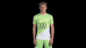Happy France GIF by VfL Wolfsburg