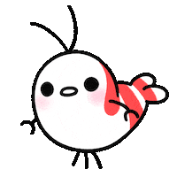 Shrimp Relief Sticker by pikaole