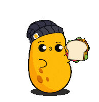 Hungry Nom Nom Sticker by lilpotates
