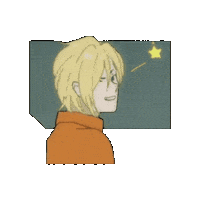 jinhwannabie aslan banana fish ash lynx Sticker