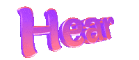 text hear Sticker