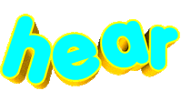 text hear Sticker