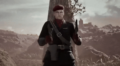 Metal Gear Solid Delta Ocelot Gun Tricks GIF
