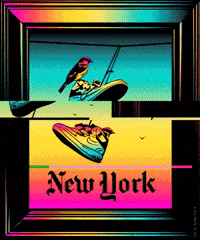 New York Good Luck GIF by PEEKASSO