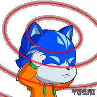 Suspicious I Know Sticker by Toshithecat