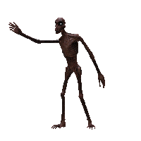 milkblood dance monster creature scp Sticker