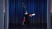 juggling nun GIF by Team Coco