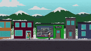 snow walking GIF by South Park 