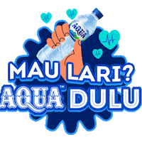 Heart Beat Love Sticker by SehatAQUA