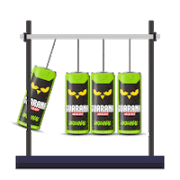Fun Energy Sticker by GUARANA