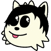 Happy Dog Sticker by Munjo Munjo