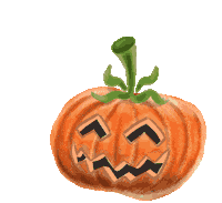 HannahtheSpanner halloween pumpkin hannah the spanner stuhead Sticker