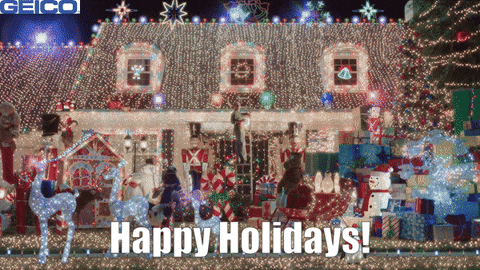 Merry Xmas Christmas GIF by GEICO