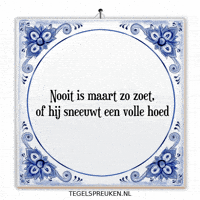 Winter Humor GIF by Tegelspreuken.nl