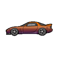 Initial D Cars Sticker by ImportWorx