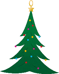 aadal_design christmas tree christmas tree christmastree Sticker