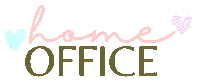 Home Office Love Sticker