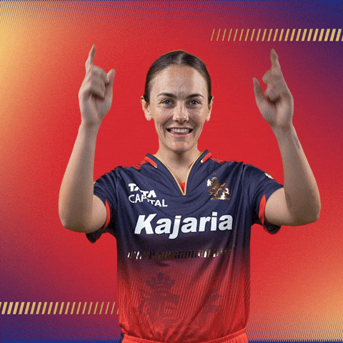 Happy Heather Graham GIF by Royal Challengers Bengaluru